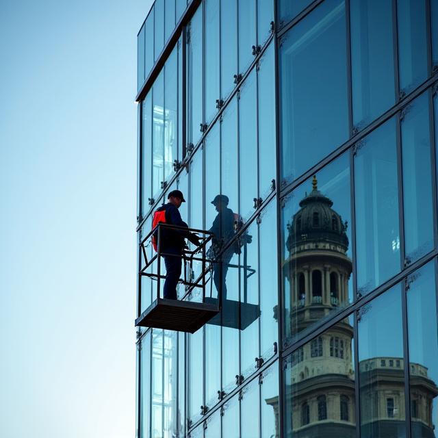 Nettoyage professionnel de vitres et vitrines à Paris